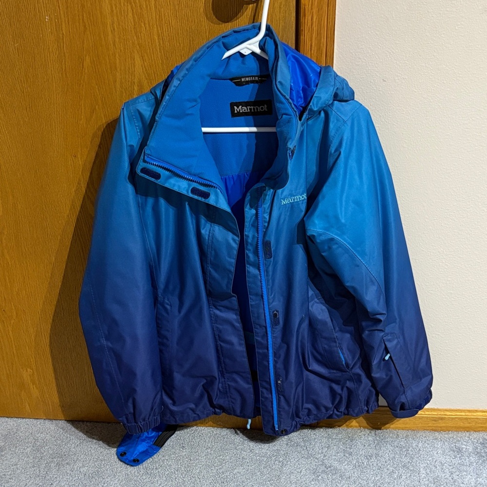Marmot Two-Tone Blue Jacket